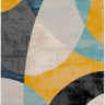 City Modern Skandi Blue, Aqua & Light Slate Rug - Large Plus 160x220 cm (5'3'' x 7'3'')