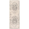 City Vintage Traditional Boho Runner Oriental Beige, Charcoal & Black Rug - Runner 80x220 cm (2'7'' x 7'3'')