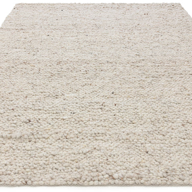 Adler Hand Woven Boucle Texture Rug in Ivory