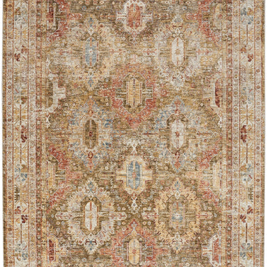 Nourison Sahar Elegance SHR01 Green Persian Traditional Vintage Floral Rug