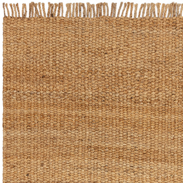 Grove Plain Flatweave Hand Woven Jute Rug in Natural Beige