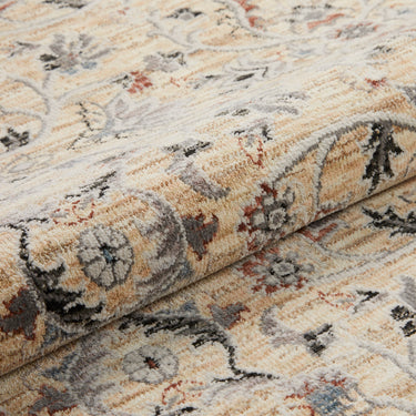 Consept Looms Legacy LEG06 Medallion Classic Cream Cotton Persian Oriental Traditional Rug
