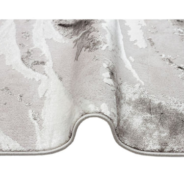 Consept Looms Blaze BLZ06 Silver Grey Bedroom Living Marble Polypropylene Abstract Modern Rug