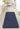 Origins My Midnight Blue Washable Non-Slip Polypropylene Shaggy Rug - Runner 67x200 cm (2'2"x6'7")