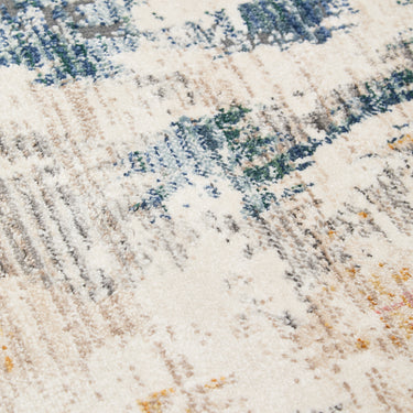 URCO Nova Khat Multi Coloured Polypropylene Traditional Vintage Abstract Hallway Runner Rug