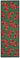 My Nylon Pattern Butterfly Washable Non-Slip Bordered Rug