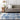 Harput HAP1021 Abstract Vintage Navy Blue Area Washable Jute Cotton Polypropylene Rug