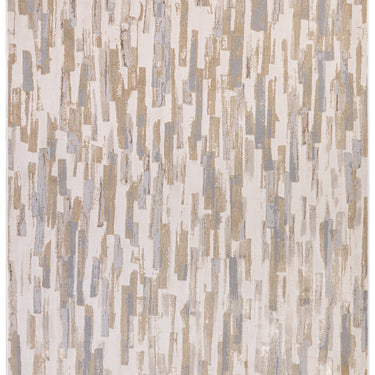 Aurora Impression AU25 Modern Abstract Marbled Rug in Yellow Gold