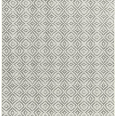Asiatic London Patio Diamond Grey Indoor Outdoor Polypropylene Geometric Flatweave Rug 200x290 cm