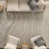 Graceful GRU01 Grey Modern Abstract Wool Rug & Hallway Runner by Nourison - Medium 114x175 cm (4'x5'9'')