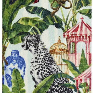 My Studio Lux Leopard Non-Slip Kitchen Home Entrance Runner Hall Rug in Multi Colours 65x150 cm