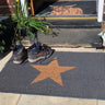 My Printed Coir Inverse Star Non-Slip Doormat - 45x75 cm (1'5"x2'5")