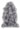 Origins Genuine Animal Fur Grey Wool Sheepskin Shaggy Textured Rug