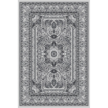 Marrakesh 207 Traditional Oriental Rug for Living Room Bedroom Bordered Classical Beige Grey Rug in Small 80x150 cm (2'6"x5')