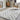 Origins Berber Mono High Quality Soft Hand Made Shaggy Scandi Wool Rug in Ivory Black