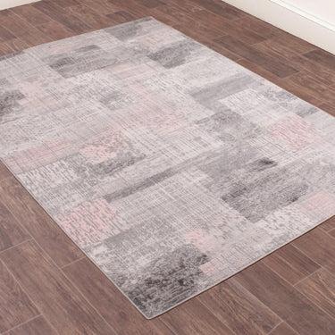 Modern Odyssey Spectrum Abstract Pink Rug Small 60x110 cm