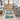 Nourison Maxell MAE06 Ivory Teal Cotton Abstract Modern Rug - Runner 66x229 cm (2'2"x7'6")