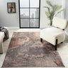 Alia 887AJ Short Pile Cream Rose Polypropylene Traditional Abstract Hallway Runner Rug - Medium 120x170 cm (4'x5'6")