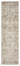 553A2 Classic Cream Beige Traditional Vintage Textured Bordered Hallway Runner Rug