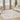 Glitz GLZ02 Marble Silky Ivory Grey By Hand-Carved Abstract Geometric Textured Rug