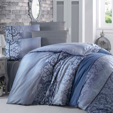 Victoria Quality Durable Soft Polycotton Luxury Elegance Duvet Cover Set with Pillowcases