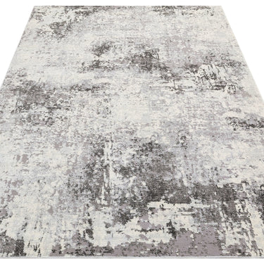Rossa ROS03 Modern Abstract Rug in Grey