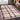 Tartan Check Pattern Rug Hallway Runner in Cream Red, Grey Ochre
