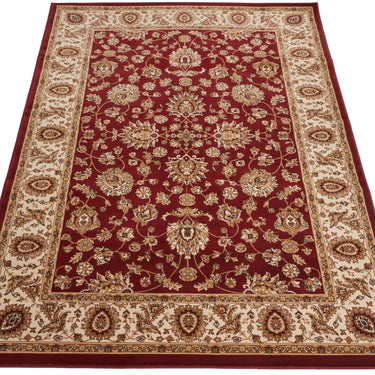 Consept Looms Grand Heritage GH102 Million Point Classic Red Polypropylene Persian Traditional Floral Rug