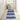 Calvin LDR01 CK031 Launder Navy Blue Washable Cotton Abstract Flatweave Rug - Runner 66x229 cm (2'2"x7'6")