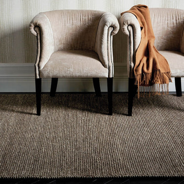 Katherine Carnaby Coast Wool & Viscose High Quality Textured Hand Woven  Rug - Taupe - Small 70x140 cm (2'3"x4'7")
