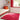 Lulu Soft Touch Plain Shaggy Rug in Sorbet Red