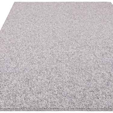 Asiatic London Boden Bobble Grey Washable Wool Polypropylene Textured Rug