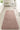Origins My Nude Pink Washable Non-Slip Polypropylene Shaggy Rug
