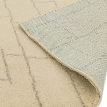 Amira AM05 Hand Made Moroccan Berber Rug in Beige Natural