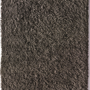 Imperial Luxury Shaggy Rug Guru Modern Hand Woven Wool Rug in Fossil