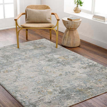 Dresden Abstract Modern Grey Rug