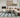 Nourison Nordic NRC06 Scandinavian Design Blue Abstract Geometric Textured Rug