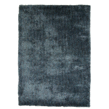 Grande Vista Shaggy Teal Mix Quality Hand Made Rug in 60 x 110 cm (2'x3'7'')