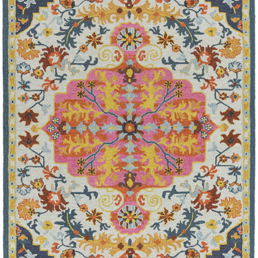 Asiatic London Bronte Tufted Multi Colour Handmade Wool Cotton Persian Rug