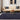 York 100% Wool Rug Hand Made Modern Plain Bordered Rug in Navy Blue - Medium 120x170 cm (4'x5'6")