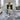 Aurora Foam AU21 Modern Abstract Marble Shiny Blue Silver Rug