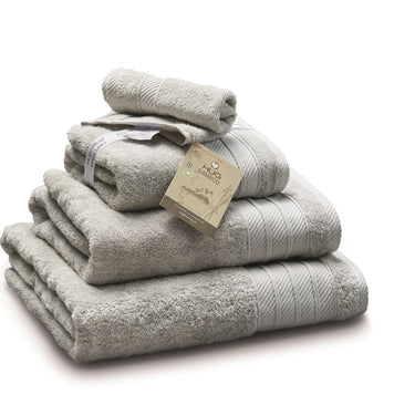 Hug Luxury Face Bath Grey Washable Cotton Plush Towel - Face Towel 30x30 cm
