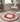 Origins Aubusson Shensi Traditional Wool Round, Hallway, Halfmoon Rug in Wine Red - Circle 120x120 cm (4'x4')