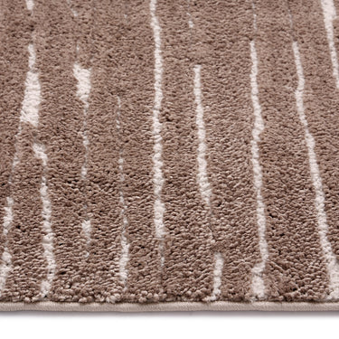 Woodweave Beige/Ivory Modern Woodgrain-Inspired Pattern Rug by Origins