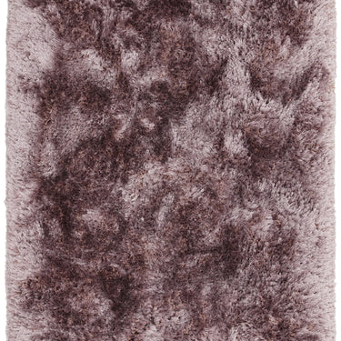 Plush Plain Shaggy High Pile Thick Silky Fluffy Soft Hand Woven Dusk Purple Rug