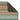 My Mat Stain Resistant Washable Home Entrance, Kitchen, Hallway, Entryway Non-Slip Rug Candy Zigzag in Multi Green