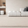 Fes FE05 Shaggy Rug Moroccan Berber Modern Bohomian Soft Touch Tufted Tasseled Cream White Rug - Medium 120x170 cm (4'x5'6")