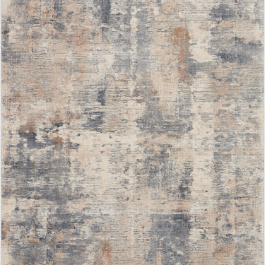 Rustic Textures RUS05 Modern Abstract Rug in Beige Grey