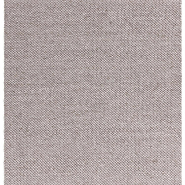 Zander Hand Woven Chunky Boucle Wool Plain Charcoal Grey Rug