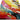 Consept Looms Art102 Multi Pictorial Pop Multicoloured Polypropylene Abstract Floral Rug